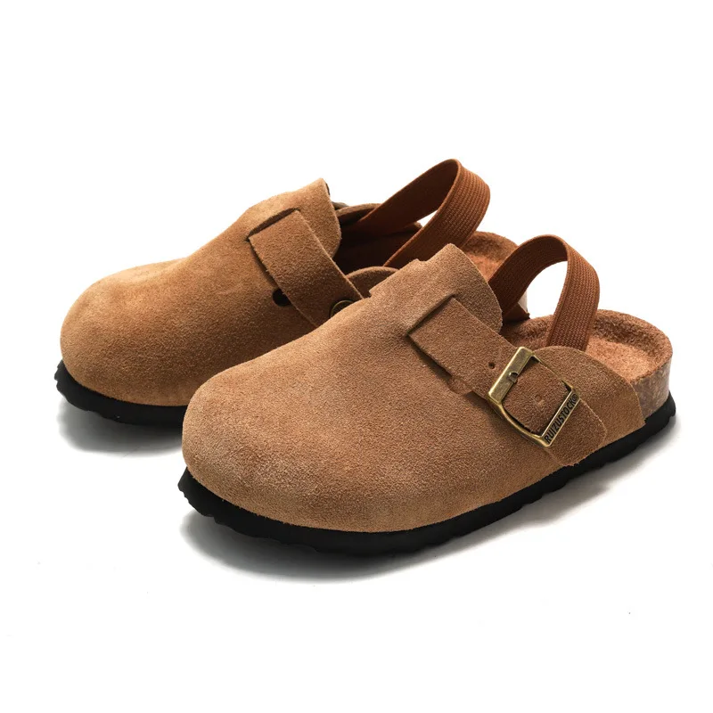 LittleWalk – Bekväma & trendiga – sandaler i mocka
