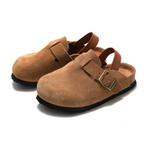 LittleWalk – Bekväma & trendiga – sandaler i mocka
