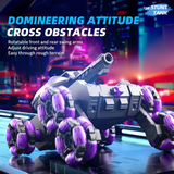 CrazyWheels – Tuff & spännande – RC-tankbil med gelbollskastare