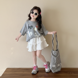 CatFun – Casual & lekfullt – Oversized-T-shirt med kattmotiv