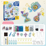 DIY Crystal Keychain Kit – Kreativt & lekfullt – Pysselkit för nyckelringar