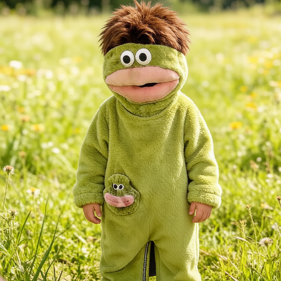 LittleMonster – Bekväm och söt – barnbody med roligt monstermotiv