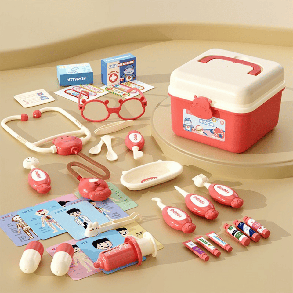 Hippo Doctors Set™ - Minidoktorer i aktion - Doktorsset leksak