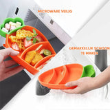 MiniMeal – Säker & halksäker – Silikonbordsset med bestick för småbarn