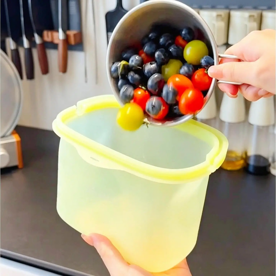 MealSaver – Praktisk och återanvändbar – Förvaringspåse i silikon för livsmedel