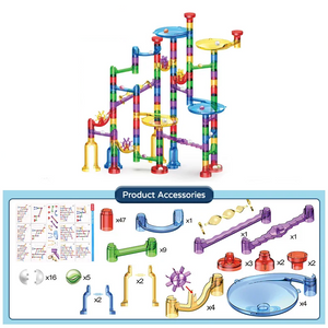 MarbleRun – Säker & pedagogisk – Kulbana byggsats