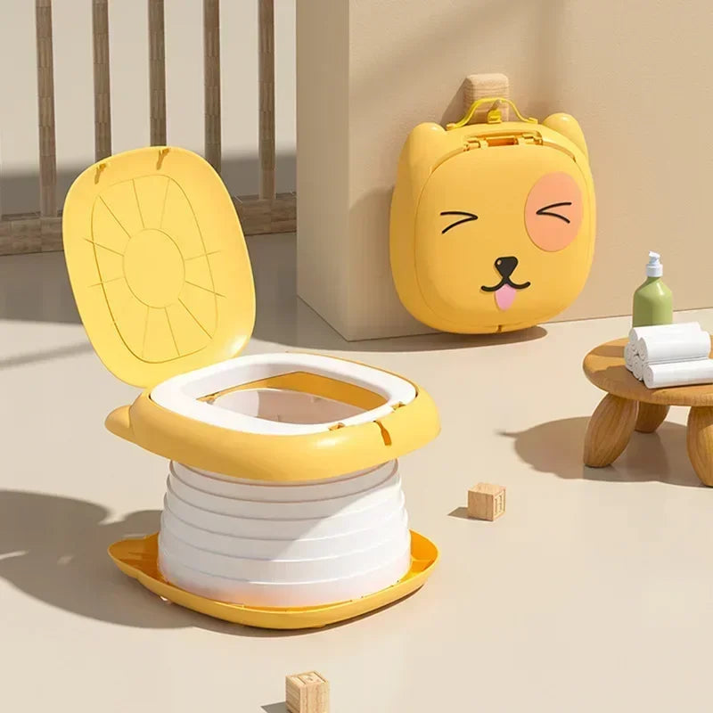 TravelPotty – Kompakt och hygieniskt – bärbar barntoalett