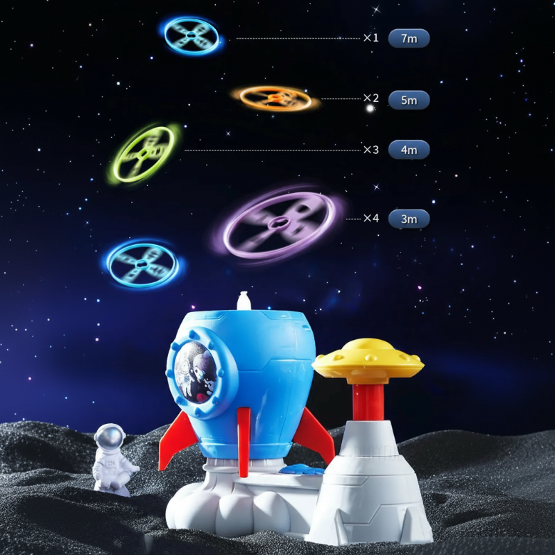 Butterfly Rocket Launcher Game – Aktivt & lekfullt – Flygande frisbee-raket