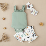 Baby Girl Summer Outfit – Sött & luftigt – Klädset för bebisar