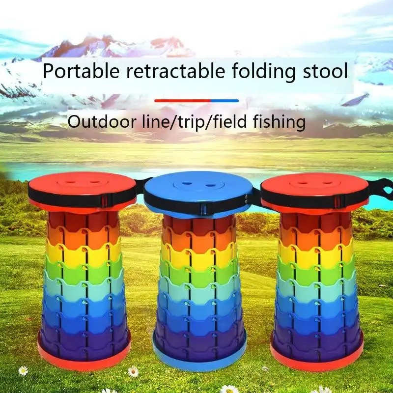 QuickSit - Snabb & Stabil - Färgglad Fällbar Pall