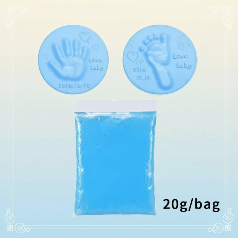 Baby Imprint Clay Kit – Minnen & Unikt – Lera-avtrycksset