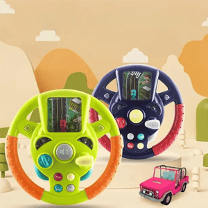 Toy Steering Wheel™ - Maxrolig miniratt - Leksaksratt