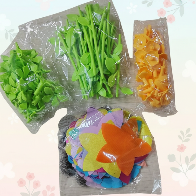 DIY Flower Bouquet Toy – Kreativt & interaktivt – Blomsterpyssel-set