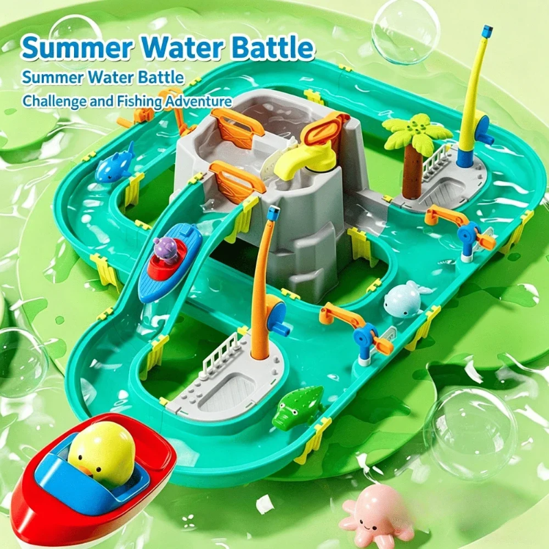 WaterAdventure – Färgglatt & lekfullt – Vattenlekset för barn
