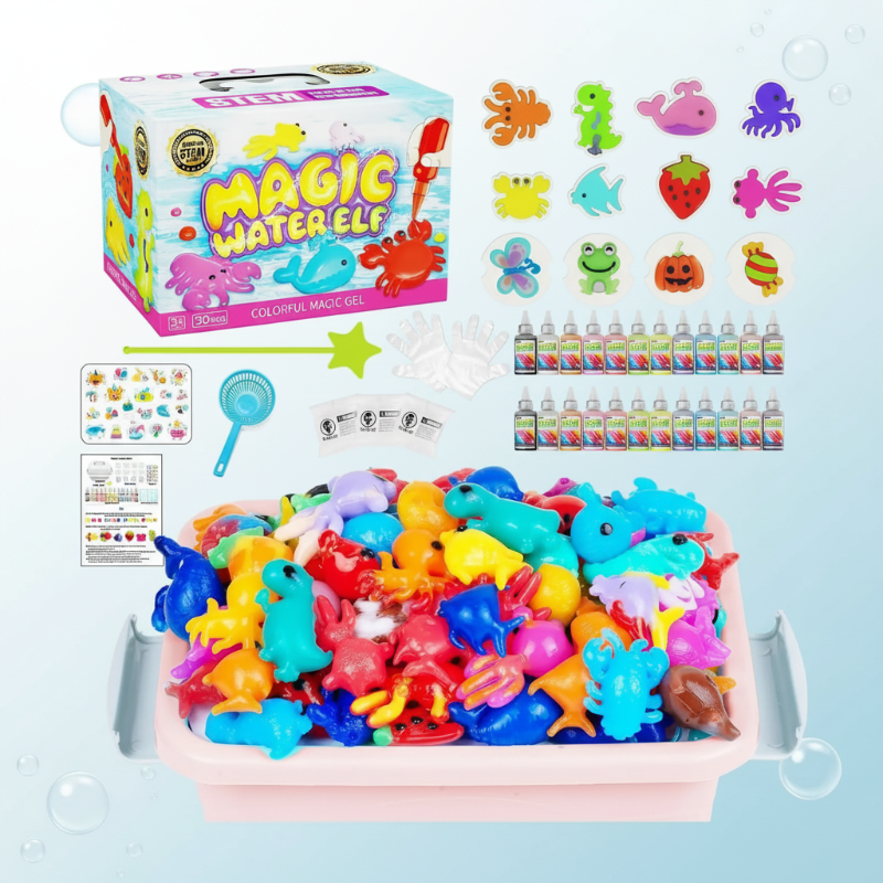 Magic Gel Water Beads – Kreativt & sensoriskt – Vattenformningsset