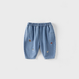 LittlePatch – Mjuka och bekväma – barnbyxor med broderade detaljer