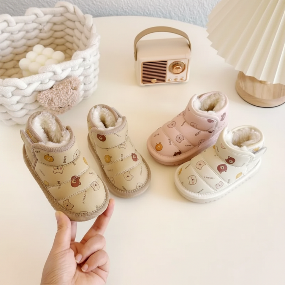 LittleSnow – Varma & söta – barnstövlar med mjukt foder