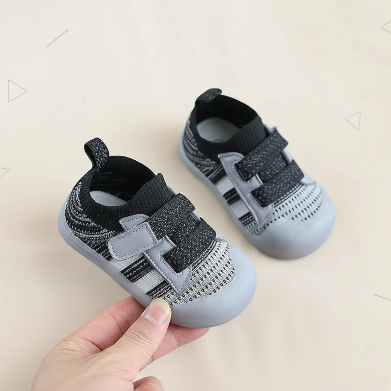 TinyRunner – Sportiga & andningsbara - Babyskor i mesh med mjuk sula
