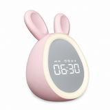 BunnyGlow – Söt & praktisk – digital väckarklocka för barn med nattlampa