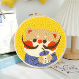 SoftLoop – Mjukt & kreativt – DIY Punch Needle Hemdekorationsset