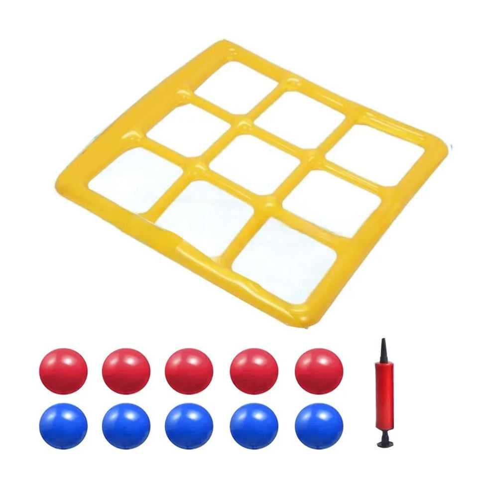 Pool Tic Tac Toe – Färgglatt och roligt - Pool fyra i rad lekset