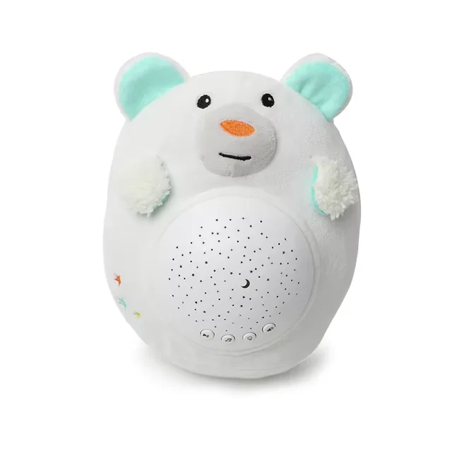 StarPlush – Mjuk & lugnande – gosedjur med nattlampa-projektor