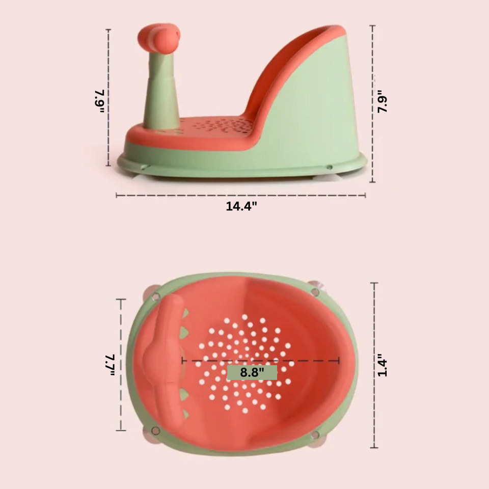 LumaLieve – Säker och bekväm – ergonomisk babybadstol