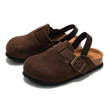 LittleWalk – Bekväma & trendiga – sandaler i mocka
