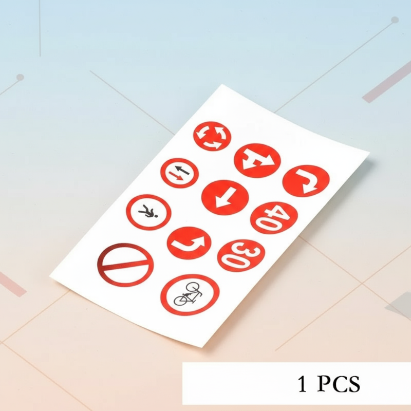 KidoTape – Färgglad och praktisk – Trafikväg-klistertejpsset