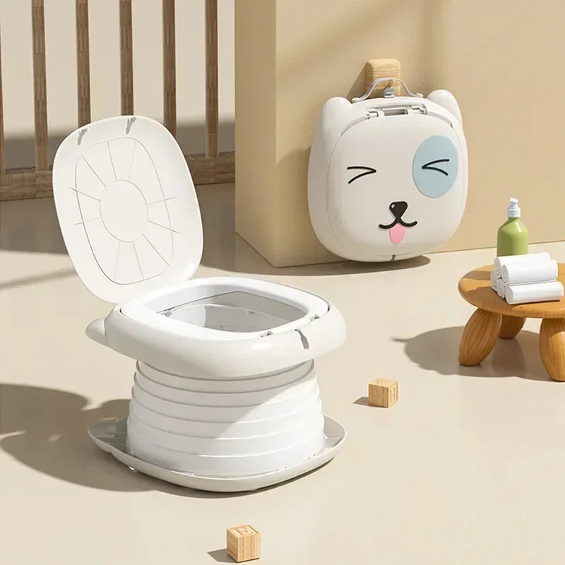 TravelPotty – Kompakt och hygieniskt – bärbar barntoalett