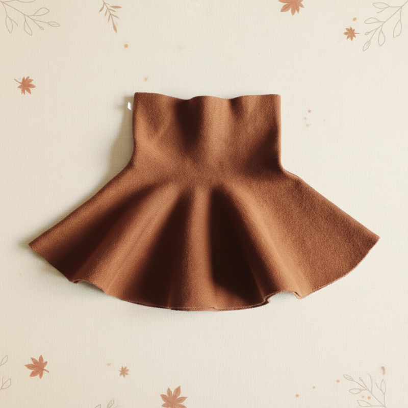 Girls Knitted Skirt – Komfort & stil – Barnkjol