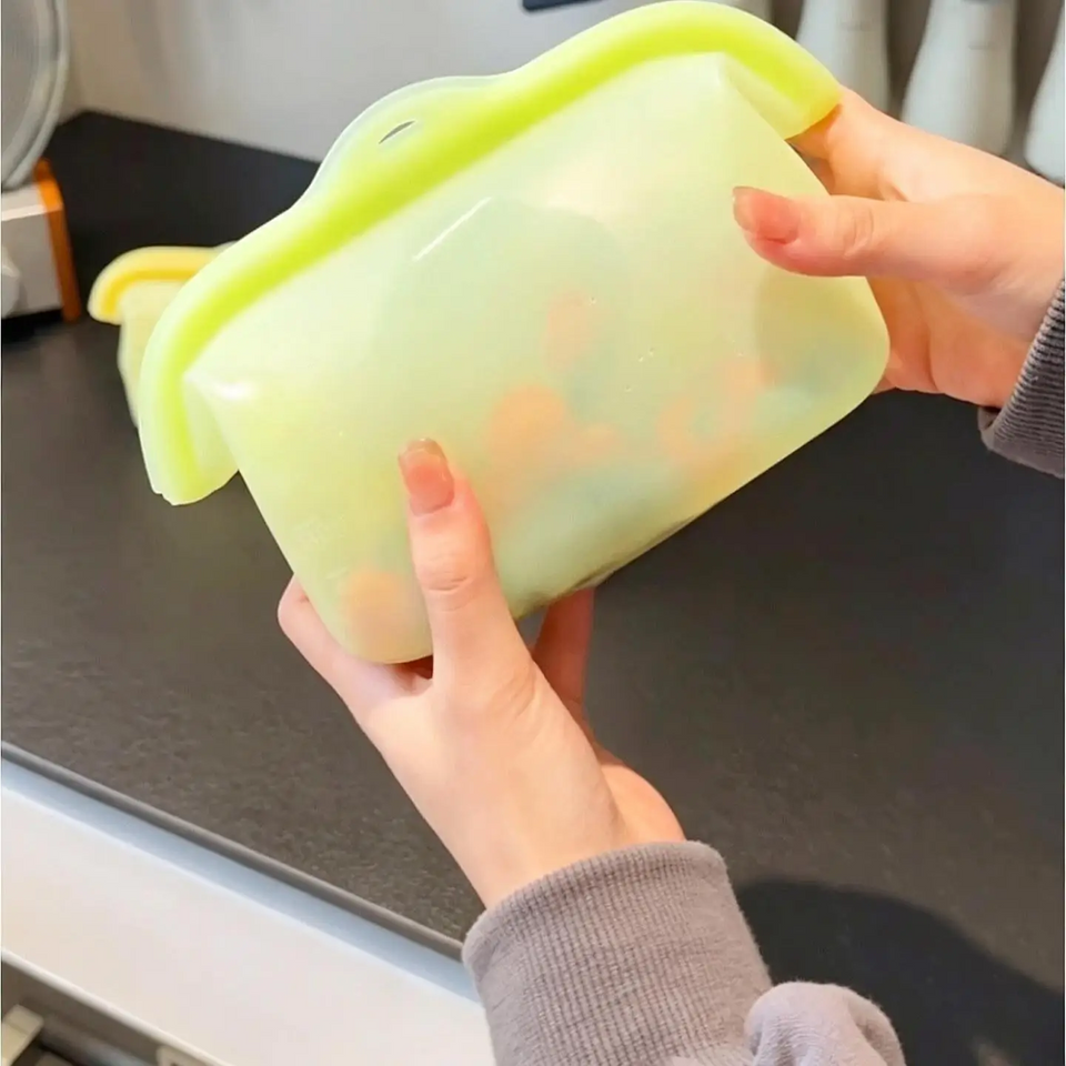 MealSaver – Praktisk och återanvändbar – Förvaringspåse i silikon för livsmedel