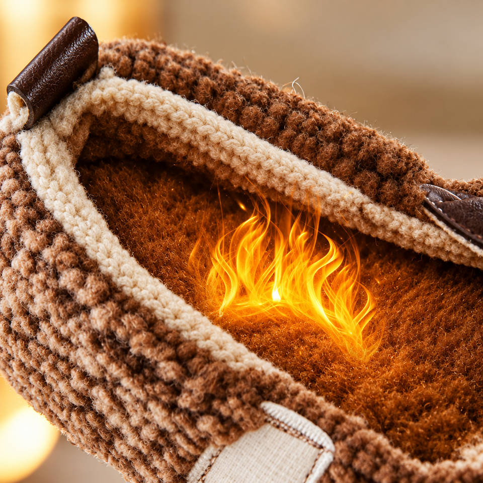 WarmSteps – Bekväma och mysiga – plyschskor för barn till vintern