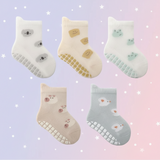 Soft Grip Socks – Mjuka & praktiska – halkskyddsstrumpor för bebisar