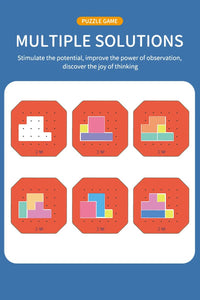 Logic Blocks™ – Färg & Kreativitet – Geometriska pussel