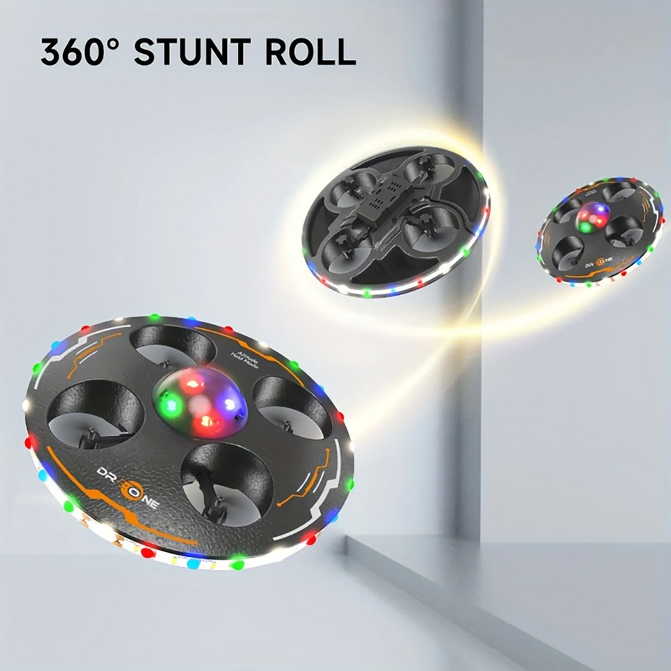 AeroQuest – LED & RC – Svävande UFO-drönare