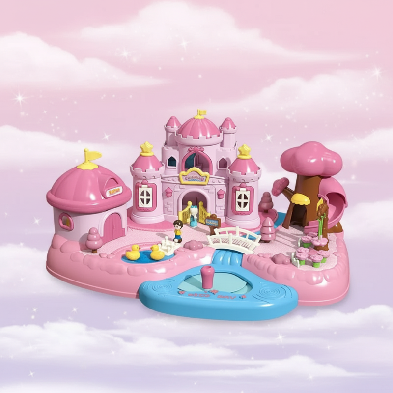 Magnetic Princess Castle – Kreativt & magiskt – magnetiskt dockhus-lekset
