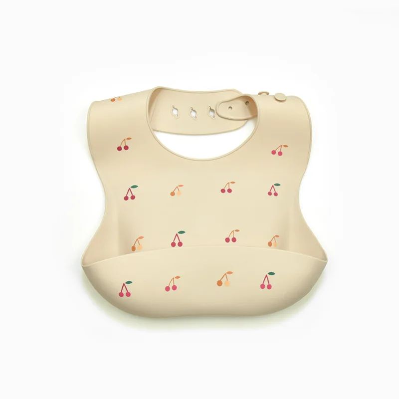 Silicone Bib - Vattentät och moderiktig - Babyhaklapp i silikon