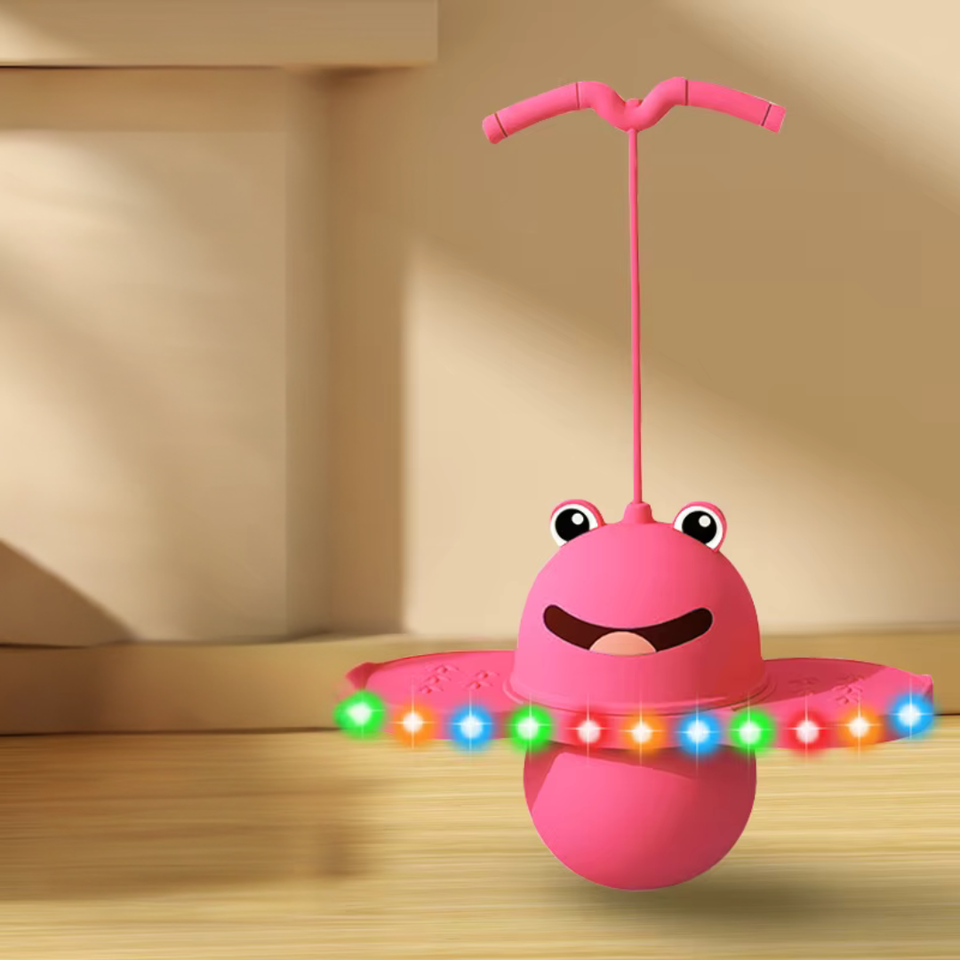 PlayLeap – Balans & Energi – Groda Pogo Stick