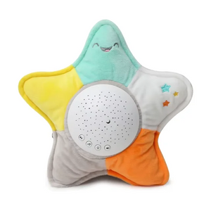 StarPlush – Mjuk & lugnande – gosedjur med nattlampa-projektor