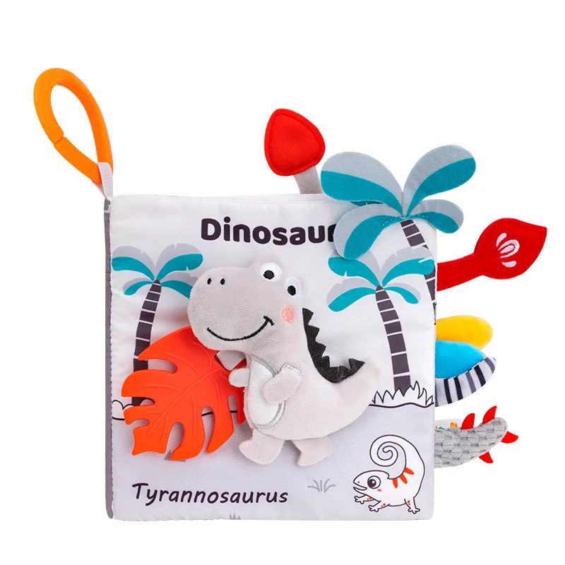 Soft Sensory Book – Känn & Upptäck - Babyhäfte