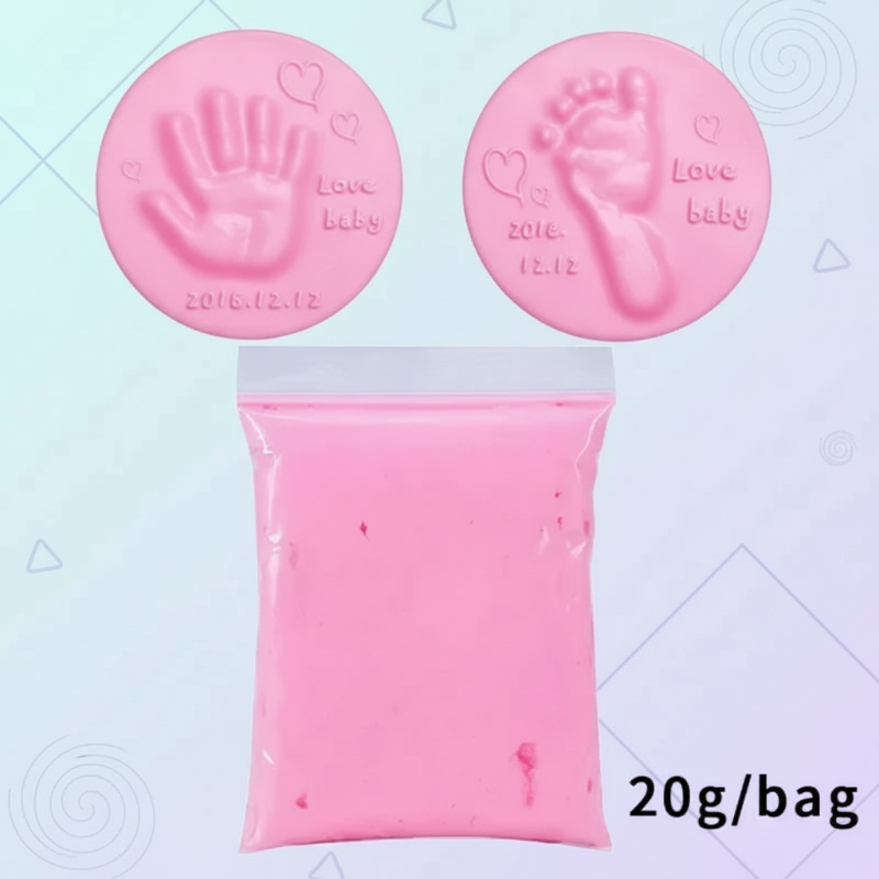 Baby Imprint Clay Kit – Minnen & Unikt – Lera-avtrycksset