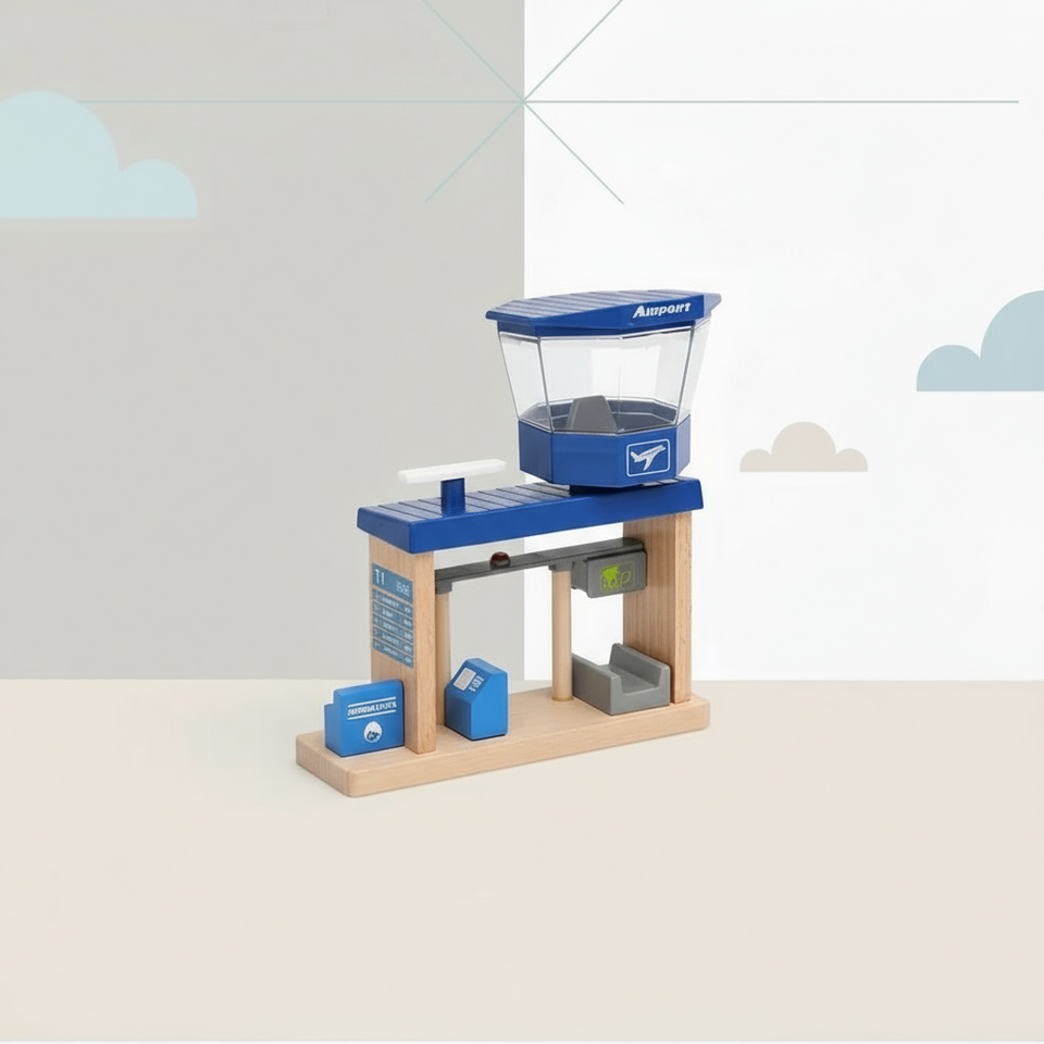 Woods – Snyggt och pedagogiskt – lekset med träbussar