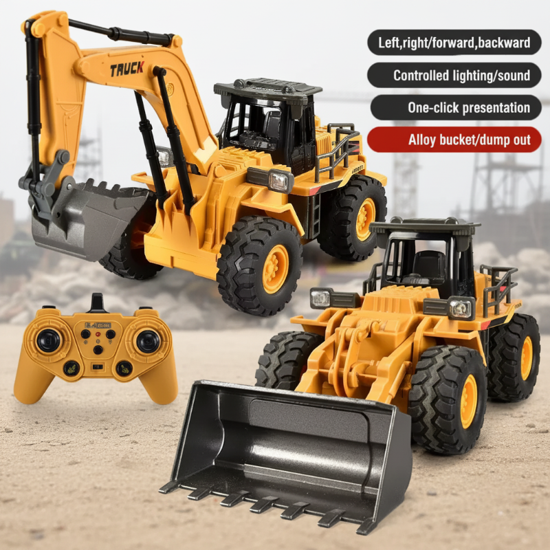 Power Machines – Realistiskt & pedagogiskt – RC-byggfordon