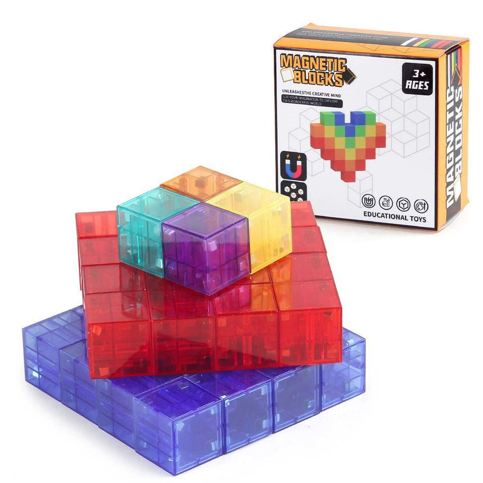 Magic Cubes - Fantasi & kul - Magnetiska byggklossar