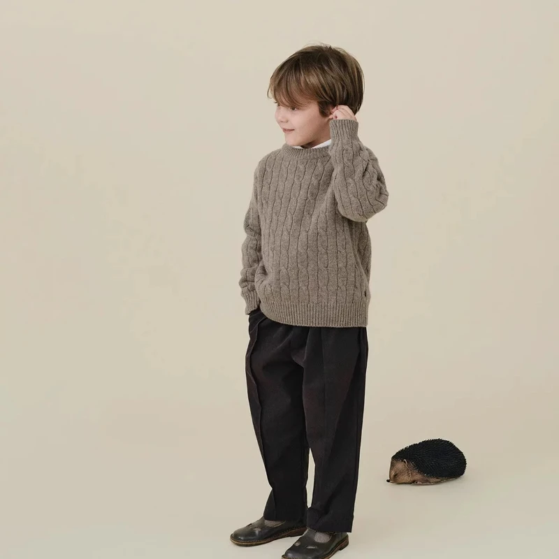 CozyWool – Varm och bekväm – Barnströja i fin ullblandning