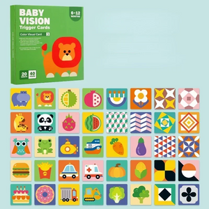 VisionBook – Utbildande & lärorikt – Babykognitionskortbok