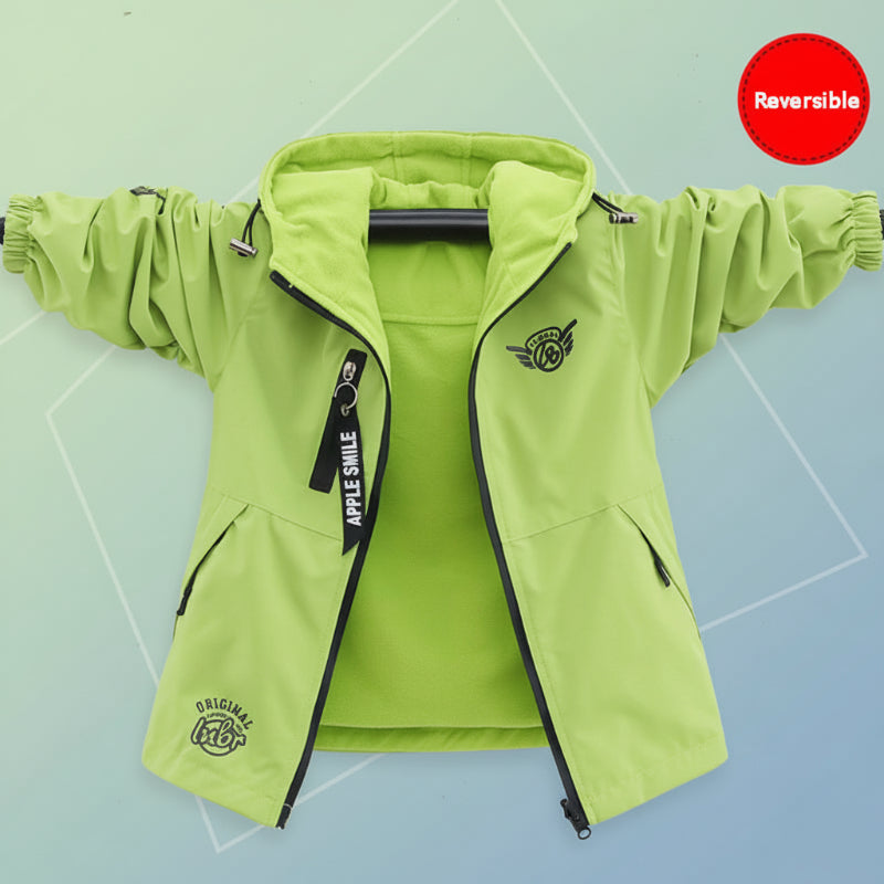 Reversible Kids Jacket – Vattentät och vindtät – Lätt jacka