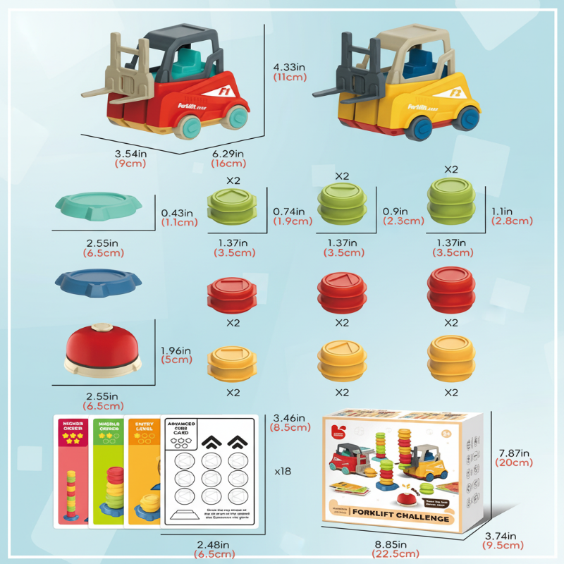 LittleBuilders – Interaktivt & säkert – Gaffeltruck-lekset