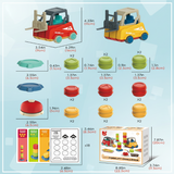 LittleBuilders – Interaktivt & säkert – Gaffeltruck-lekset